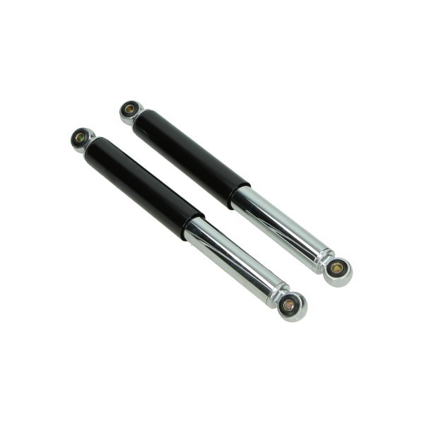 Schokbrekerset Hercules Prima Sachs 310mm chroom mat zwart