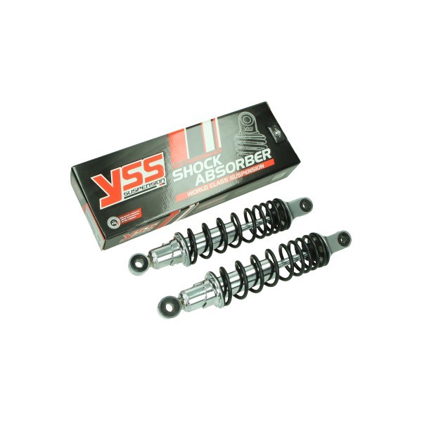 YSS Schokbrekerset hydraulisch CB125 Zundapp 310mm zwart  rd222-310p-0718