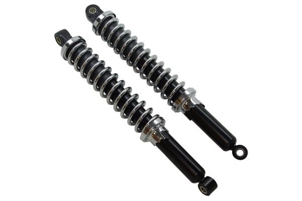 Shock absorber set adjustable Kreidler 370mm