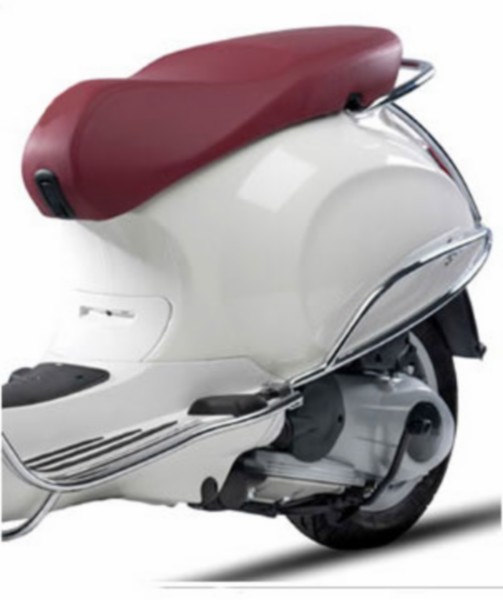 Protection bumper set + fixation set side cover Primavera Sprint chrome Piaggio original 1b000928