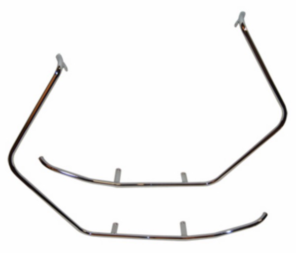 Ornamental bracket set frontscreen-treeplank zip2000 chroom
