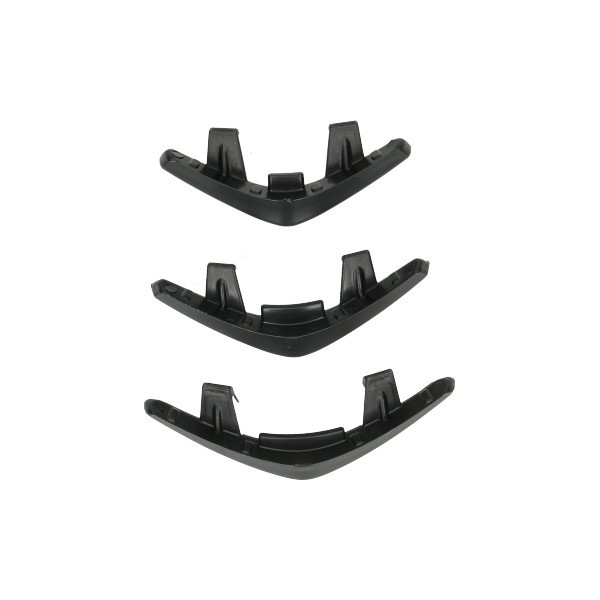 Sierstrip set voorscherm midden boemerang Vespa Primavera Sprint zwart mat 3pcs