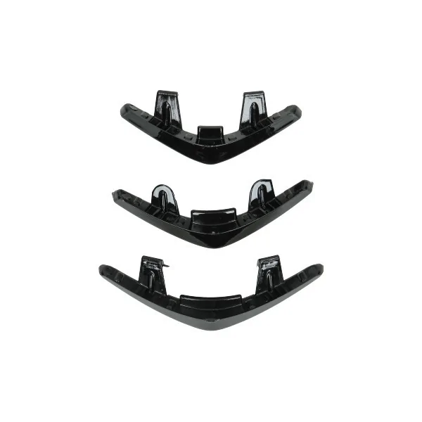 Decorative strip set Front cover middle boemerang Vespa Primavera Sprint black shine 3pcs