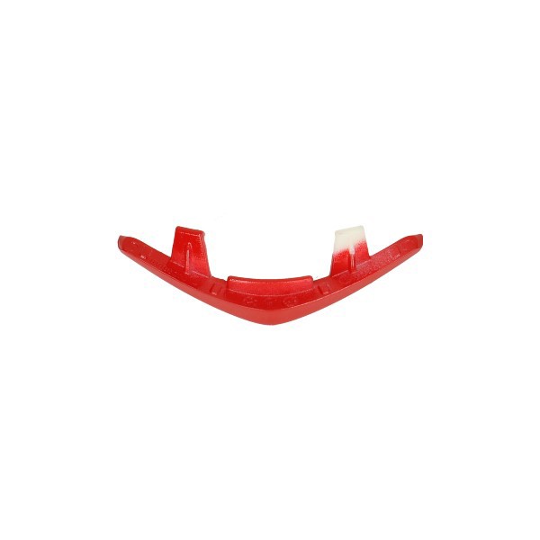 Dekorativer Streifen Vordere Scheibe mittel Vespa Primavera Vespa Sprint rot unterseite Piaggio original 1b004560500r7