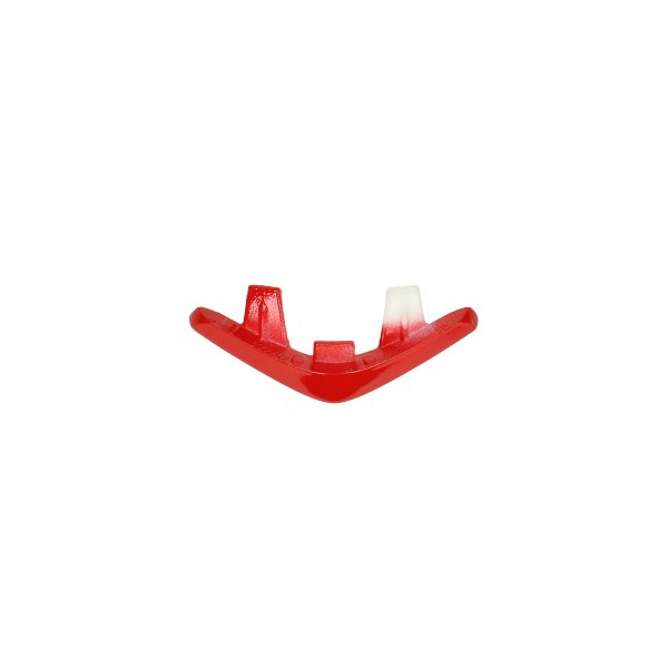 Dekorativer Streifen Vordere Scheibe mitten Vespa Primavera Vespa Sprint rot Oben Piaggio original 1b004557500r7
