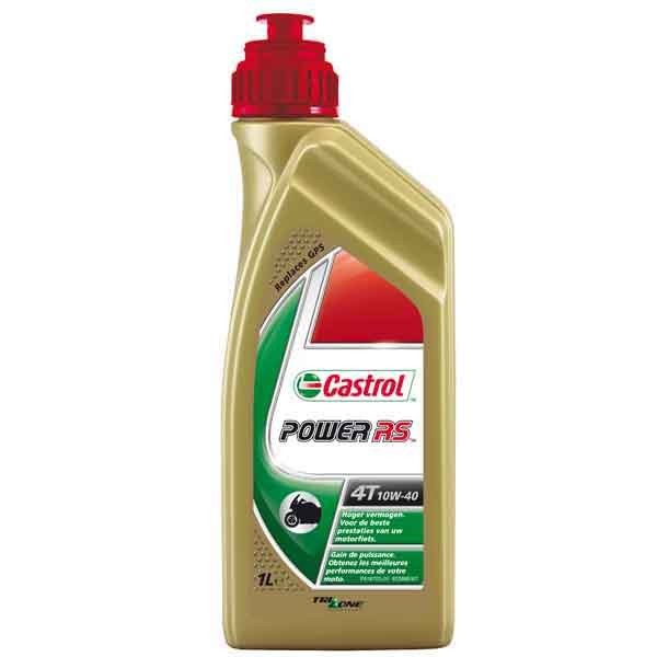 Smeermiddel olie 10W40 4T power RS Castrol