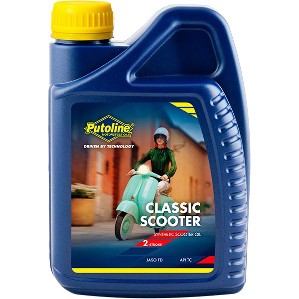 Lubricant oil 2-stroke classic scooter Putoline 74100