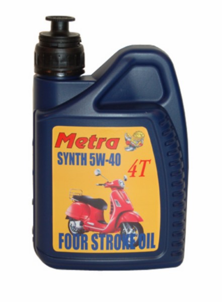 Lubricant oil 5W40 synth. (vespa) 1L bottle Metrakit