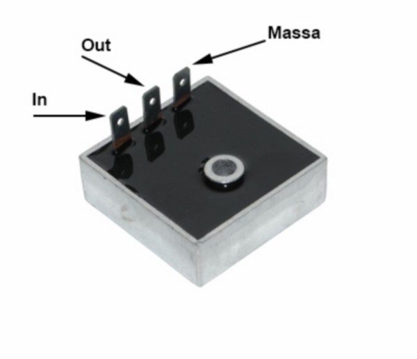 Voltage regulator 12v 3-polig for example Honda Camino universal