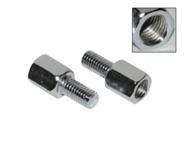 Mirror adapter set from M10 to M8