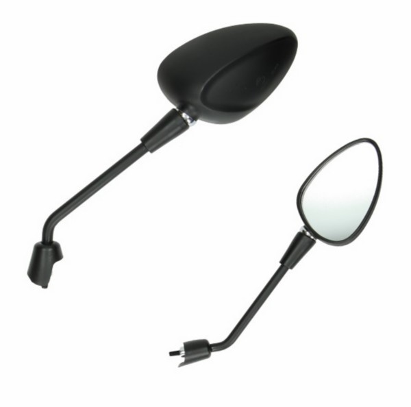 Mirror set long Vespa Sprint black matt DMP