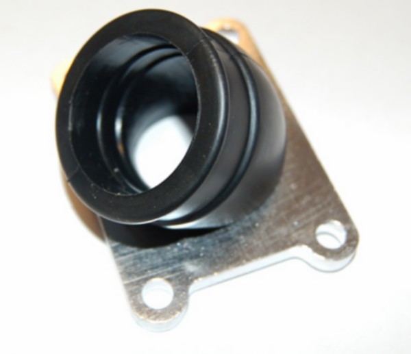 Inlet pipe rotable + rubber Derbi Senda 24-28MM aluminium