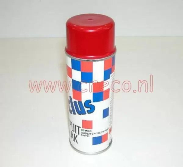 Spray paint Kymco kpipe Vitality 400mL spray paint red
