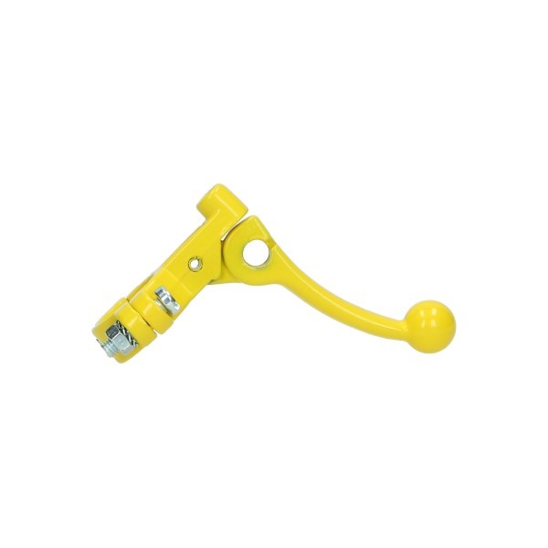 Starter handle chokehandel metal Puch Maxi yellow