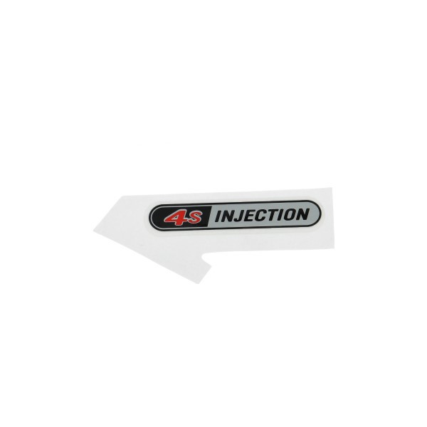 Sticker [4s injection] Zip 4-takt [euro4] Piaggio origineel 2h002189