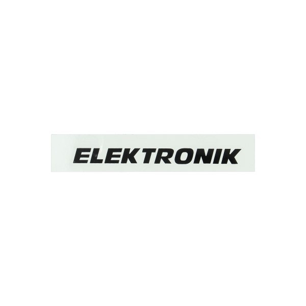 Sticker Kreidler (elektronik) zwart wit