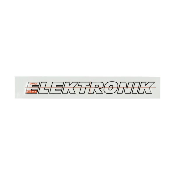 Sticker Kreidler (elektronik) wit