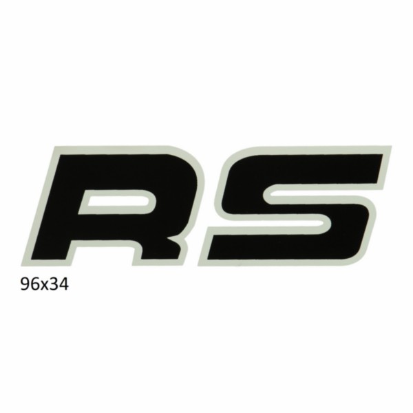 Sticker Kreidler RS zwart wit