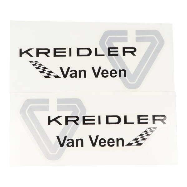 Sticker Kreidler from Veen black grey