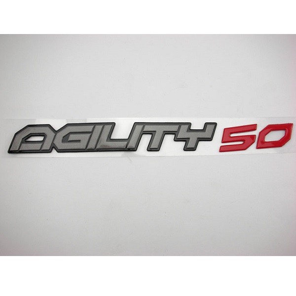 Sticker Kymco word [agility 50] bold Kymco Agility Kymco original 86202-ldc8-e90-t01