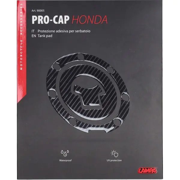 Sticker lampa tank Cap suits on Honda