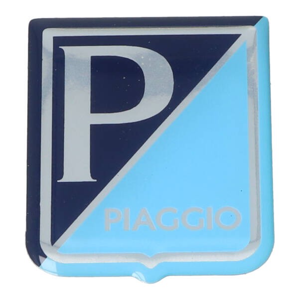 Sticker logo leg shield Vespa GTS all GTV 250cc LX Primavera Sprint black blue