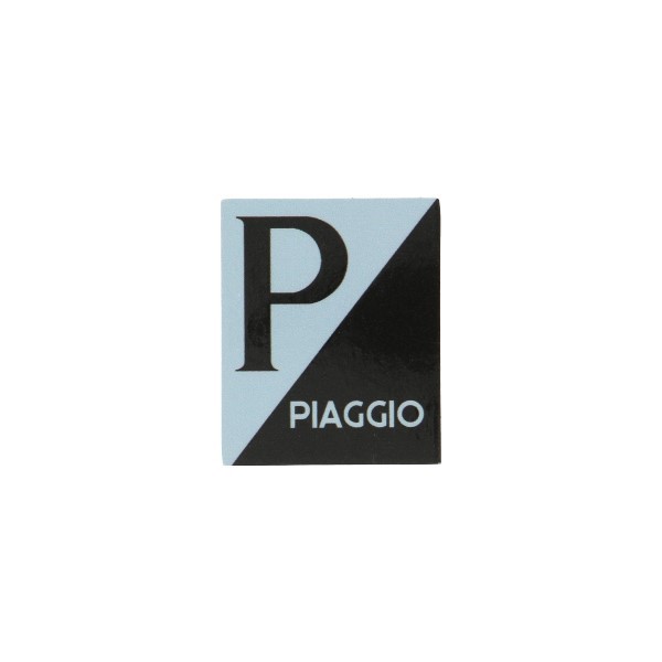 Sticker logo voorscherm Piaggio Vespa LX Primavera Sprint zwart grijs