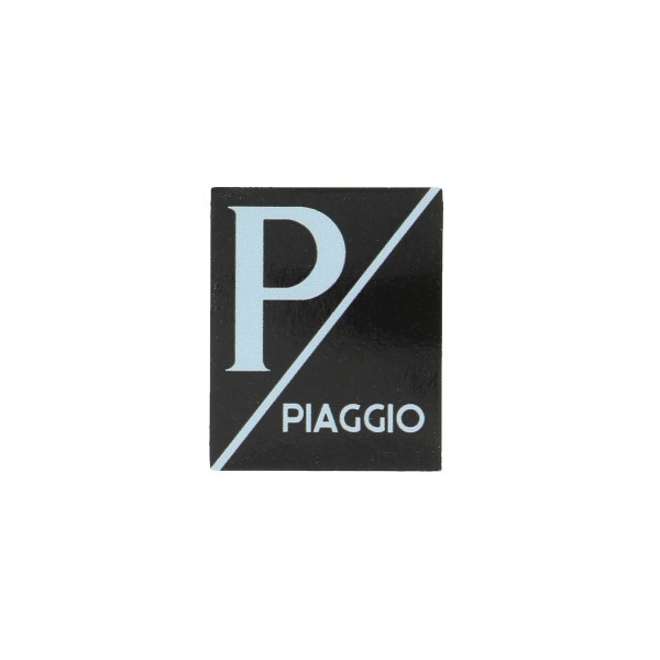 Sticker logo voorscherm Piaggio Vespa LX Primavera Sprint zwart