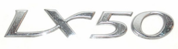 Sticker Piaggio woord [lx50] zijscherm aluminium Piaggio origineel 656221