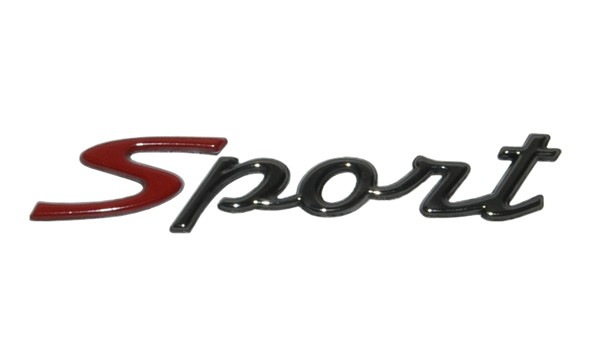 Sticker piaggio woord [sport] beenschild Vespa S 4t-2v sport Piaggio origineel 673279