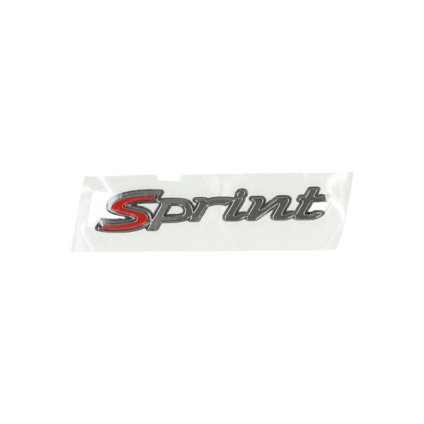 Sticker Piaggio word [sprint] Front cover Vespa Sprint smoke Piaggio original 2h000928