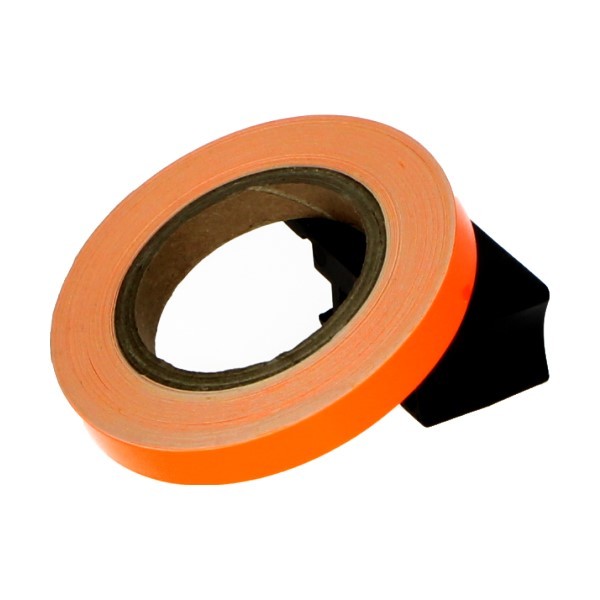 Sticker wielbies velg oranje reflecterend plus montage adapter 3M