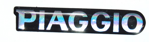 Sticker woord PIAGGIO Zip2000 voorscherm en achterscherm origineel