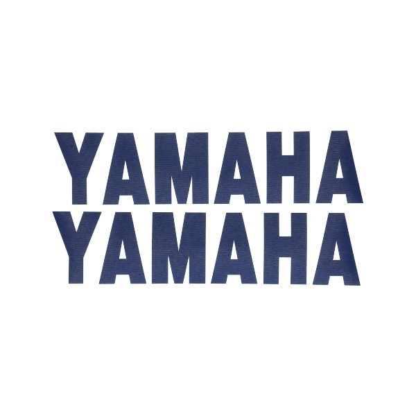 Sticker Yamaha woord [Yamaha] onderspoiler Yamaha Aerox blauw 980587.blu 2-delig