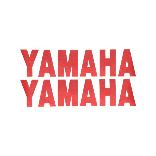Sticker Yamaha word [Yamaha] under cover Yamaha Aerox red 980587.red