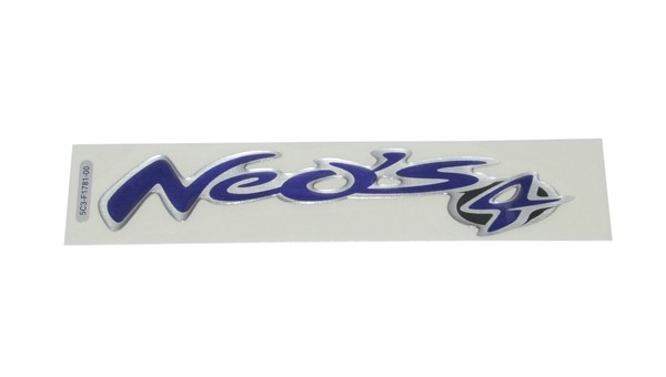 Sticker yamaha zijscherm woord [neo's 4] Yamaha Neo's 4T origineel 5c3f178100