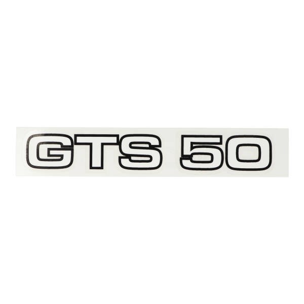 Sticker Zundapp Vespa GTS 50 wit zwart