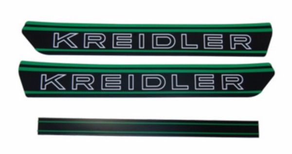 Sticker set fuel tank Kreidler black green