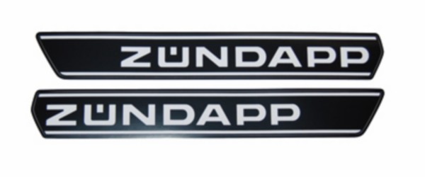 Stickerset benzinetank Zundapp 020140 2-delig