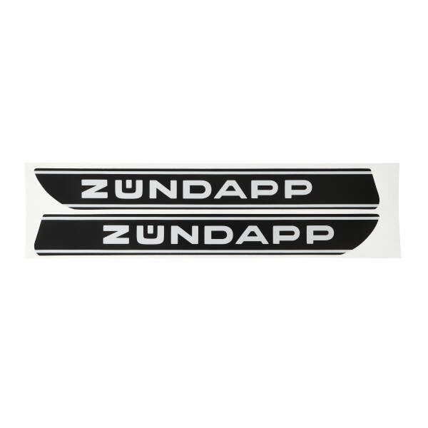 Stickerset benzinetank Zundapp model 529 2-delig