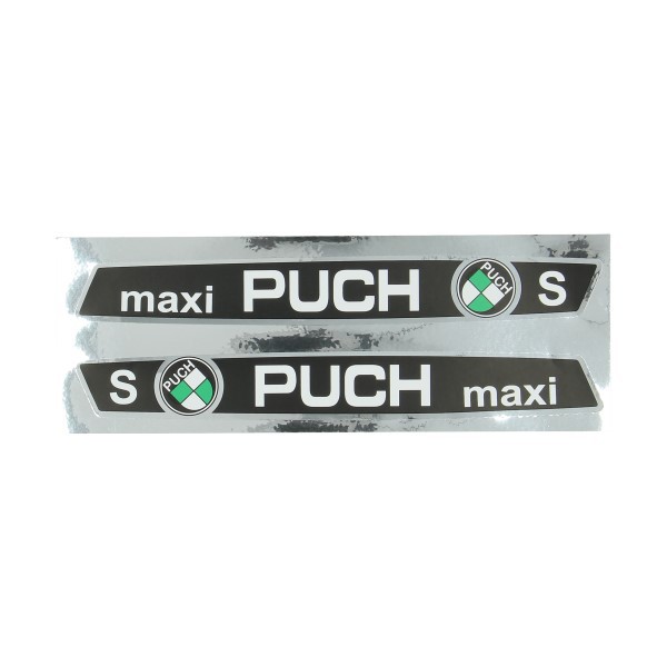 Aufkleber Satz Puch Puch Maxi s Schwarz weiss