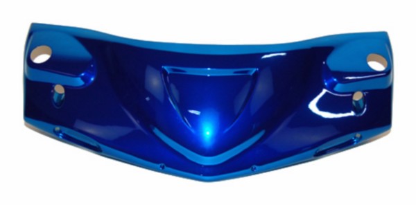 Handle cover front Gilera Runner blue chrome DMP=op=op