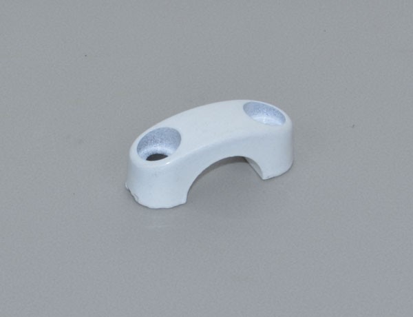 Handle bar clamp Tomos A35 white upper original 234011001