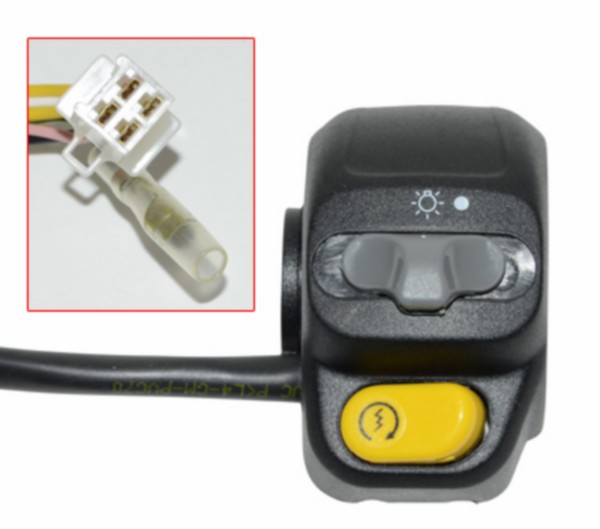 Handle bar switch Malaguti F12 f15rst on the right original 02004700