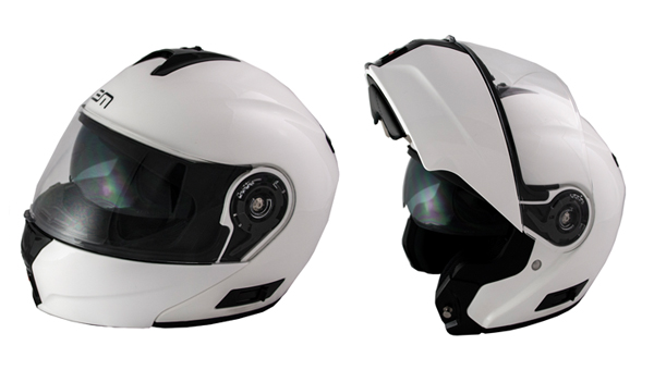 System helmet L 59 60 white Lem openit