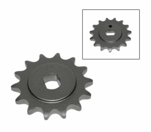 Sprocket front Kreidler 5v 14t 1/4 DMP