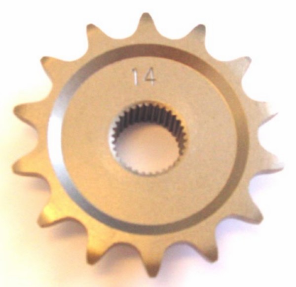 Sprocket front Zundapp 14t 3/16 DMP