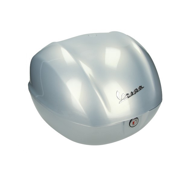 Top case Vespa Primavera touring silver grigio seta Piaggio original cm272911