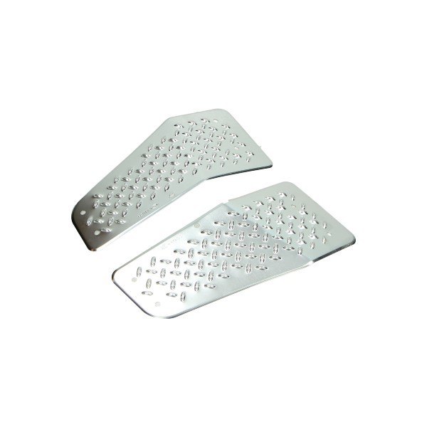 Foot plate set front new Dink aluminium Kymco original 2- pieces