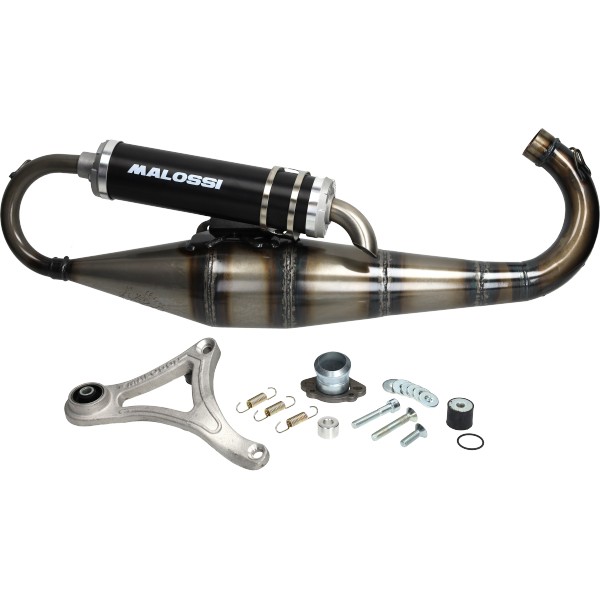 Exhaust complet Fly 2s Gilera Typhoon zip2t Malossi mhr 3219490